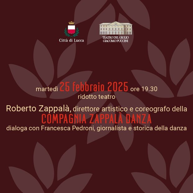Roberto Zappalà incontra il pubblico